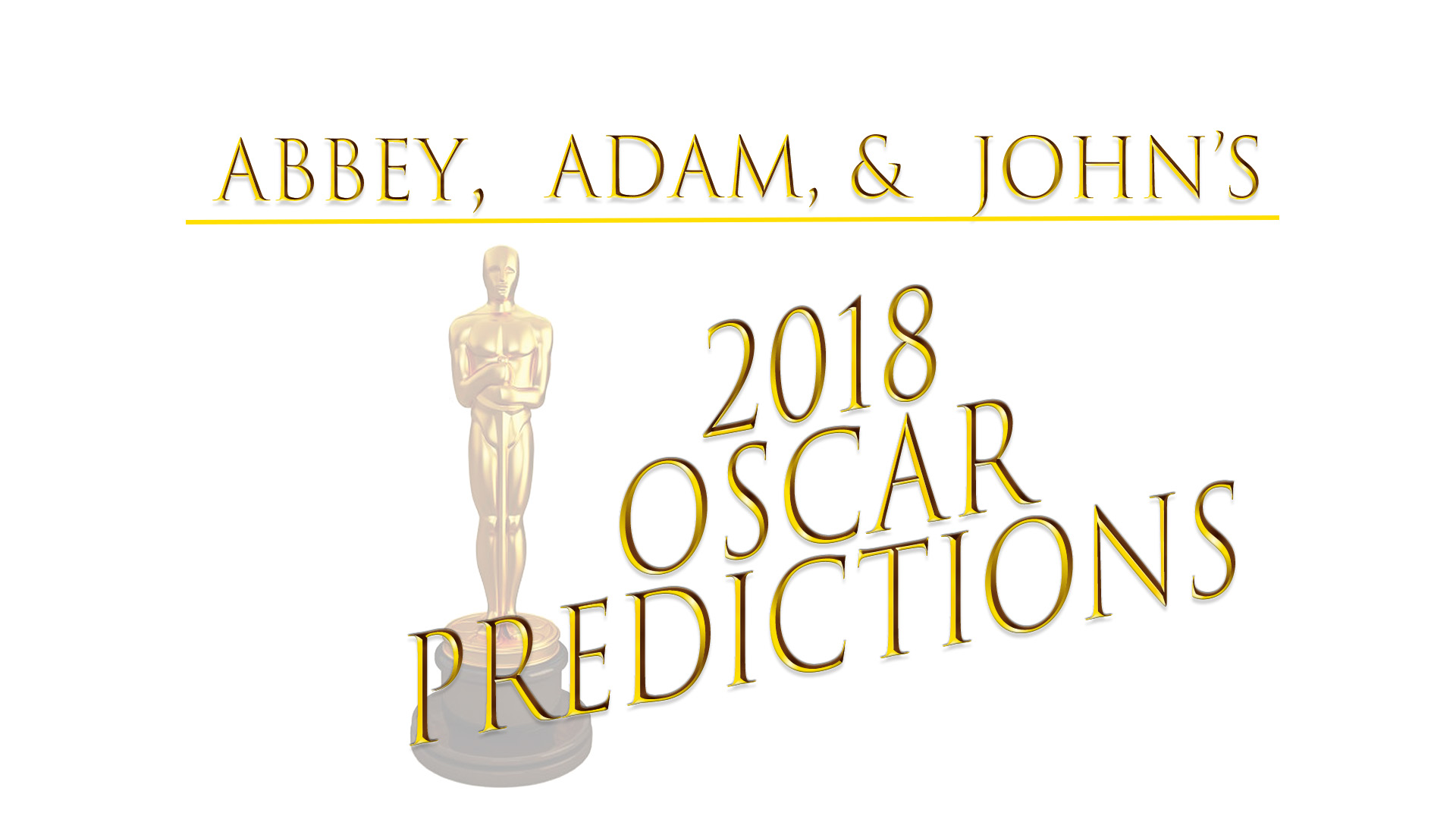 Cinemast.net 2018 Oscar's Predictions