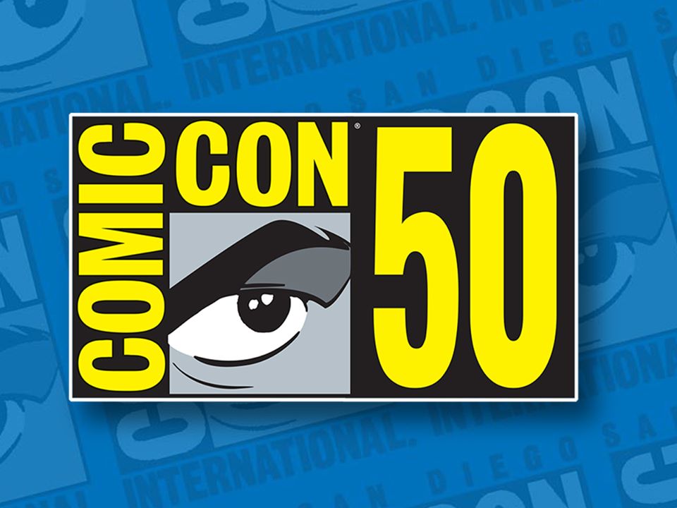 Comic-Con 50 Logo